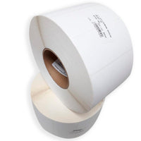 Etiqueta blanca 102mm x 51mm transferencia térmica, centro 3 pulgadas, 3 millares