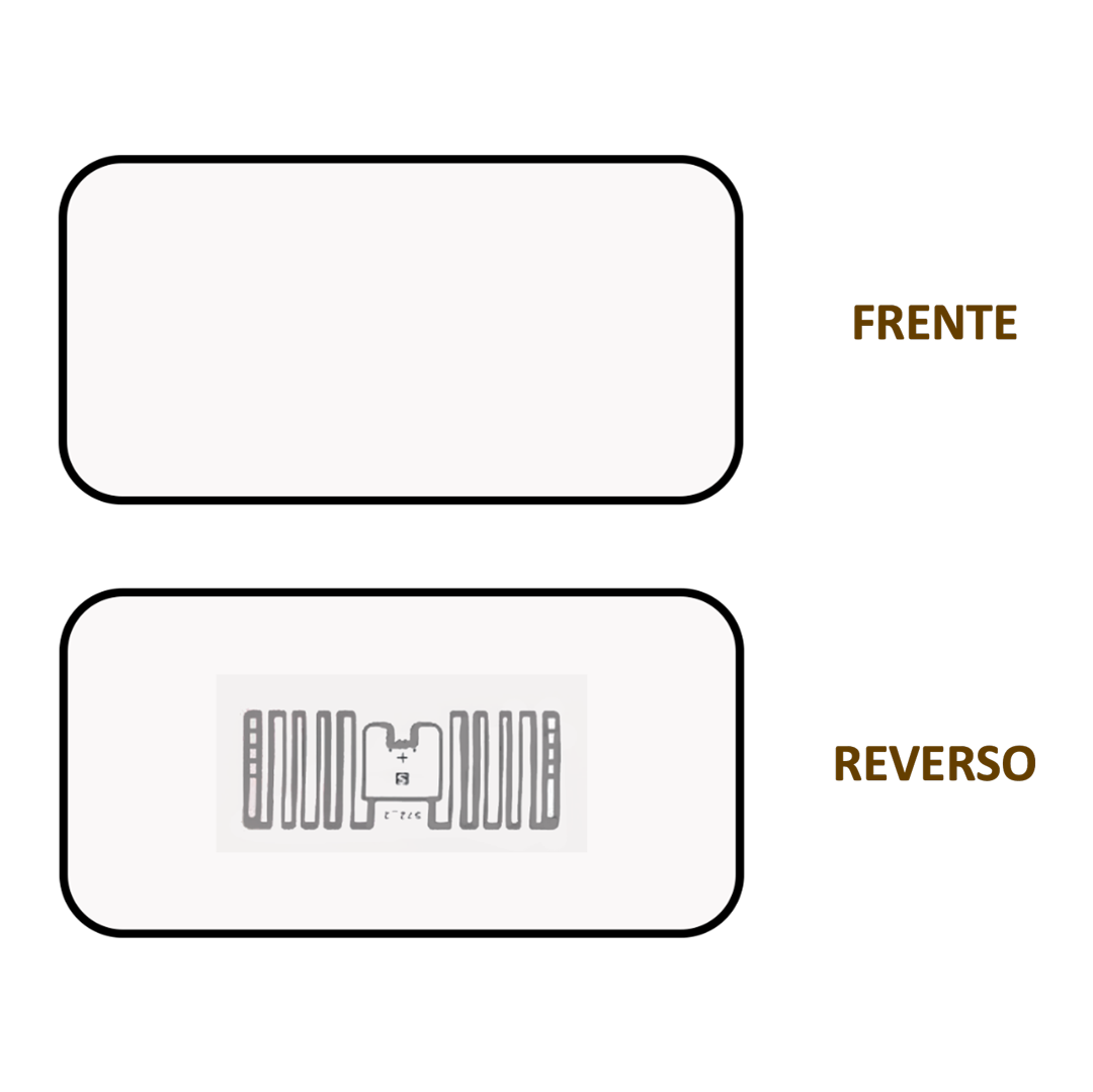 20 Millares de Etiqueta RFID, TTR Adherible blanca 51mm x 25 mm con inlay EPC Miniweb M730 de Avery Dennison, class 1, Gen 2, UHF 860-960 MHz, 128 Bit