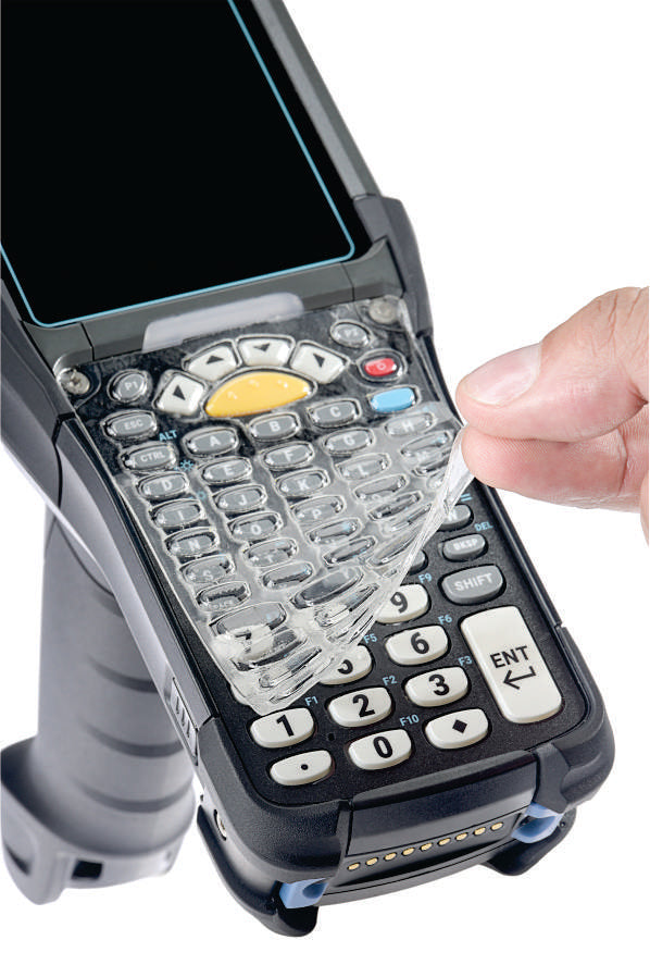 Protector de teclado para handheld Zebra MC9300